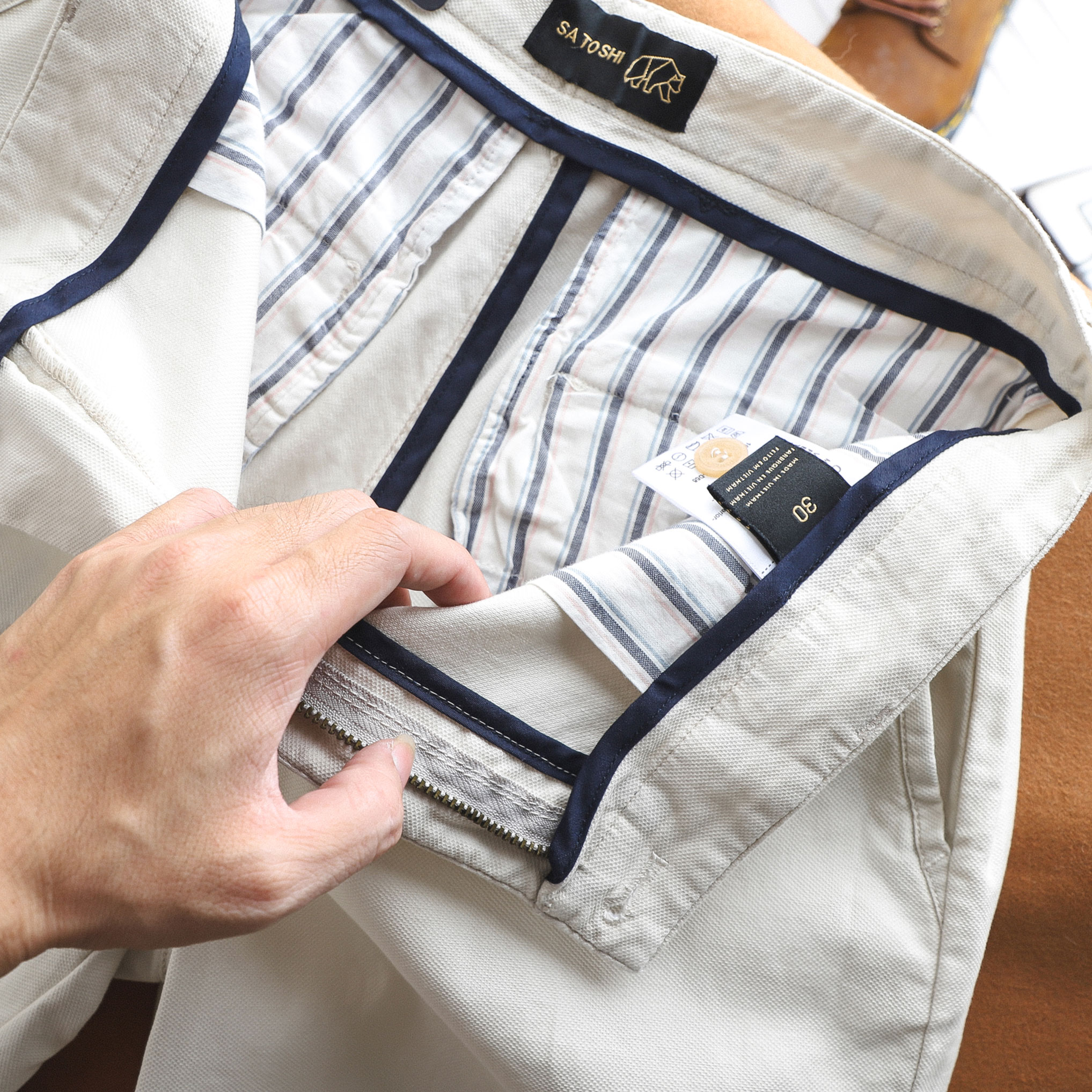 Quần short nam, quần ngắn nam, quần lửng SATOSHI SAQS48 nhiều màu, có túi trước sau chất liệu vải hạt rộng rãi, thoáng mát