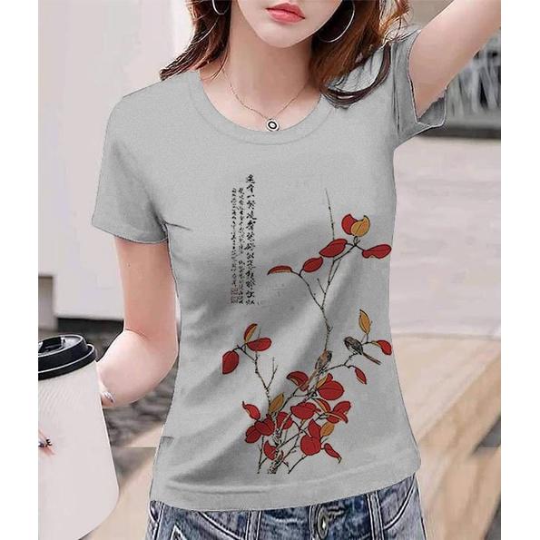 Áo Thun Nữ có BigSize, đủ size Từ S Đến 8XL, Áo Phông nữ cotton, Mặc Mịn Thoáng Mát-Thời Trang Waoo, Mẫu ATNN533