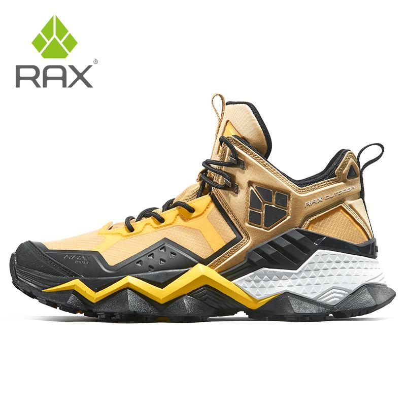 Rax Nam Chống Nước Giày Đi Bộ Đường Dài Thoáng Khí Đi Bộ Đường Dài Giày Đi Bộ Giày Giày Thể Thao Giày Chiến Thuật Giày Color: Black Shoe Size: 45