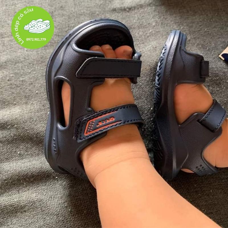 Sandal quai dán trẻ em cross Swifwater màu navy hàng xịn, full box