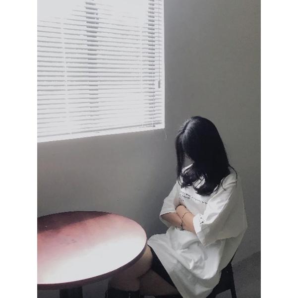 Áo thun unisex tay lỡ Sadboiz sad stagram đầy đủ tag cổ tag tay Hany shop