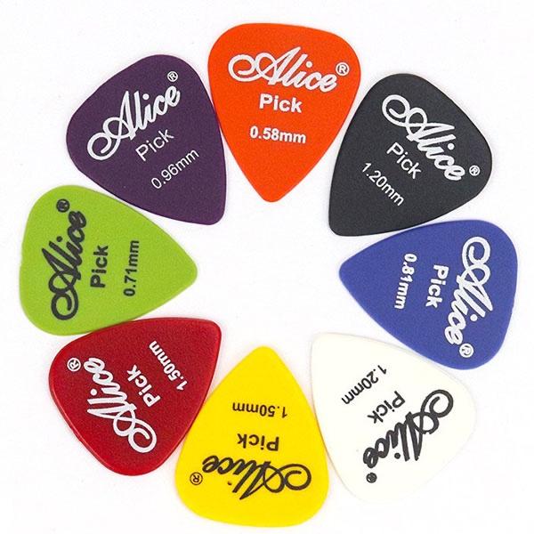 Pick Guitar Alice - Miếng gảy đàn cao cấp | Pick nhám | chống mồ hôi | cao cấp