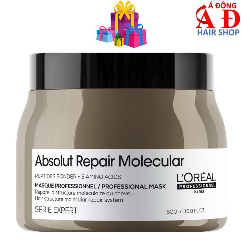 Dầu hấp ủ dưỡng tóc L'Oreal ARM Absolute Repair Molecular Mask siêu phục hồi cấp phân tử Peptides