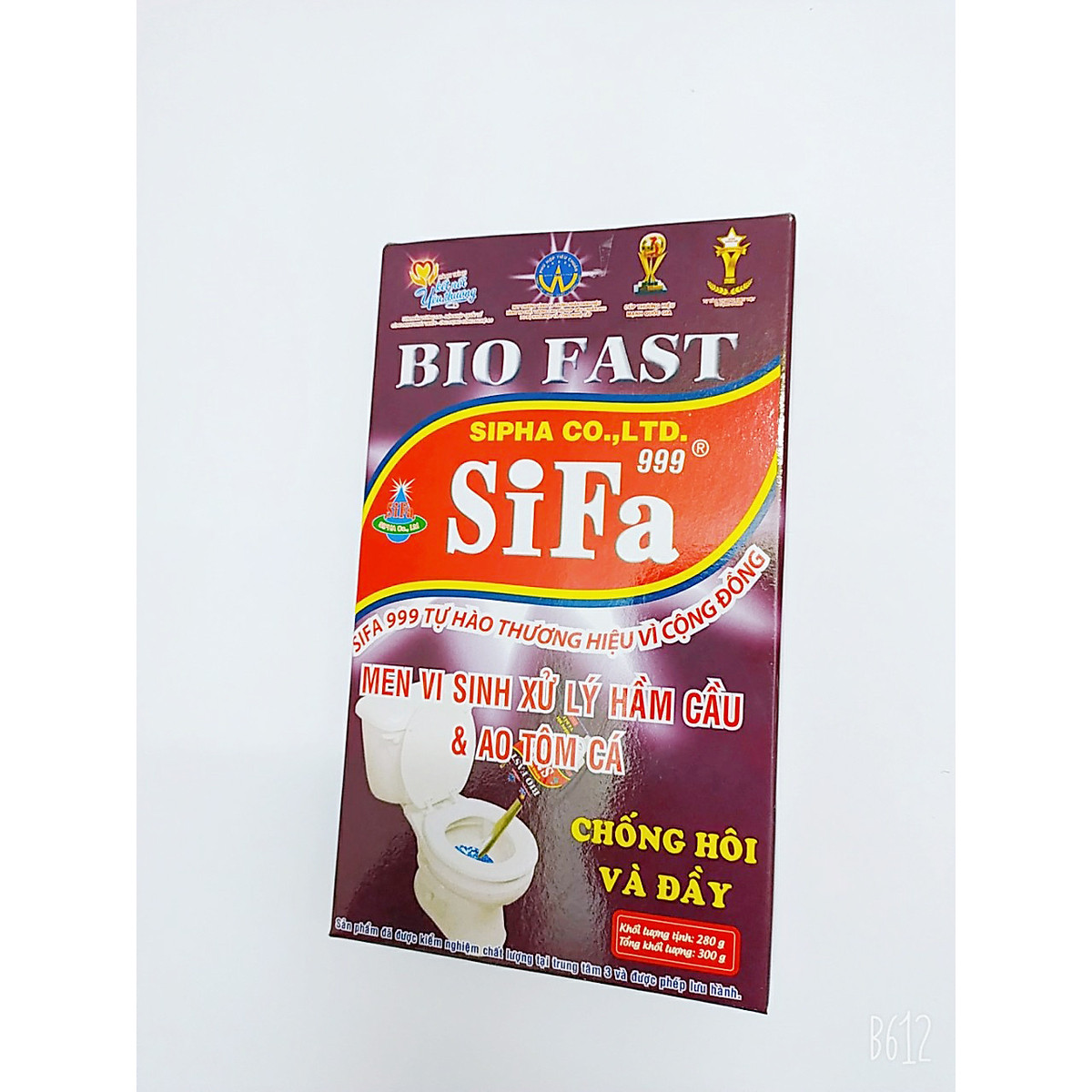 Bột Men Vi Sinh Xử Lý Hầm Cầu SiFa Bio Fast Chống Hôi và Đầy (300gr)