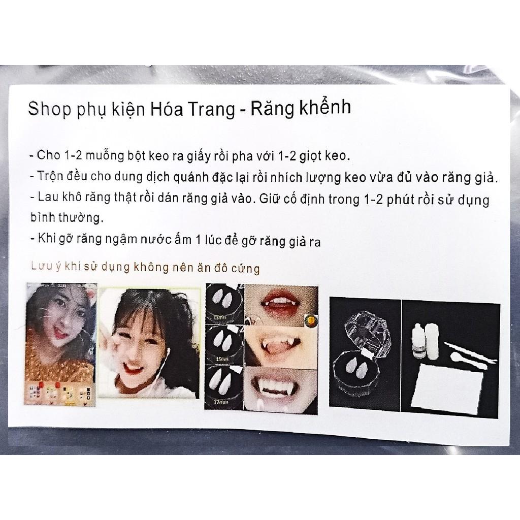 (HÀNG VIỆT NAM)-KEO GẮN RĂNG NANH GIẢ- KEO DÁN RĂNG GIẢ-KEO GẮN RĂNG KHỂNH