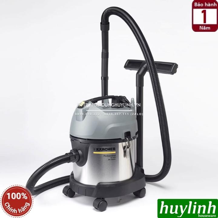 Máy hút bụi khô và ướt công nghiệp Karcher NT 20/1 Me Classic - Dung tích 20 lít - 1500W - Hàng chính hãng