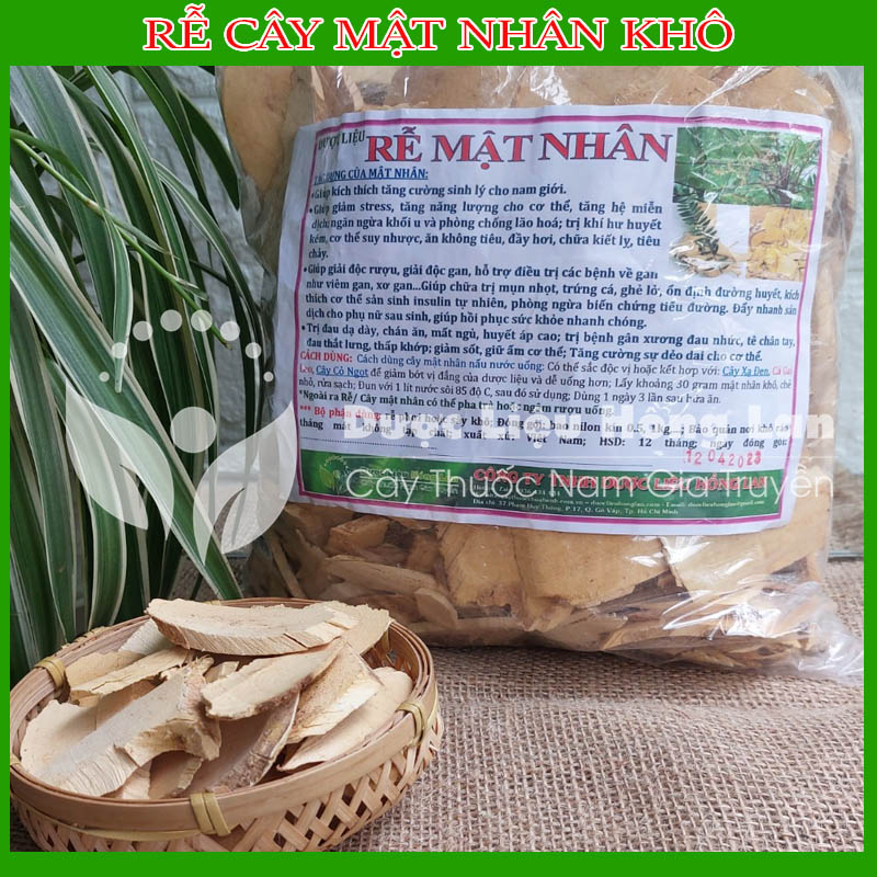 500g Rễ Cây Mật Nhân sắt lát khô sạch loại 1