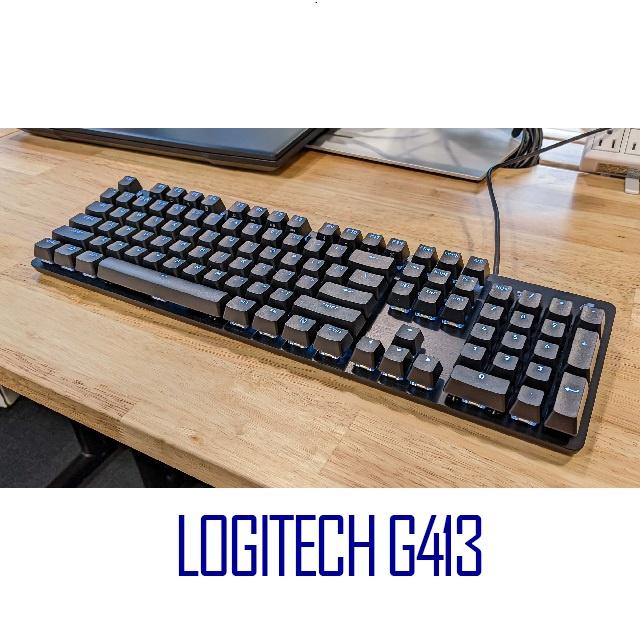 Bàn phím cơ gaming có dây Logit G413 SE Tactile sw (USBPBT)