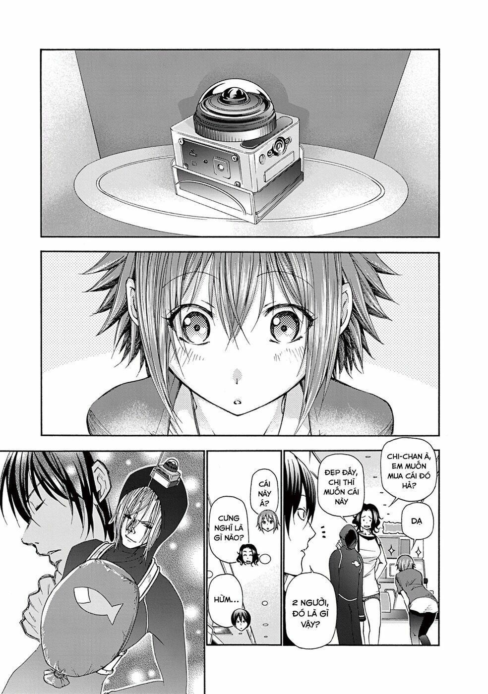 cô gái thích lặn - grand blue chapter 15 11