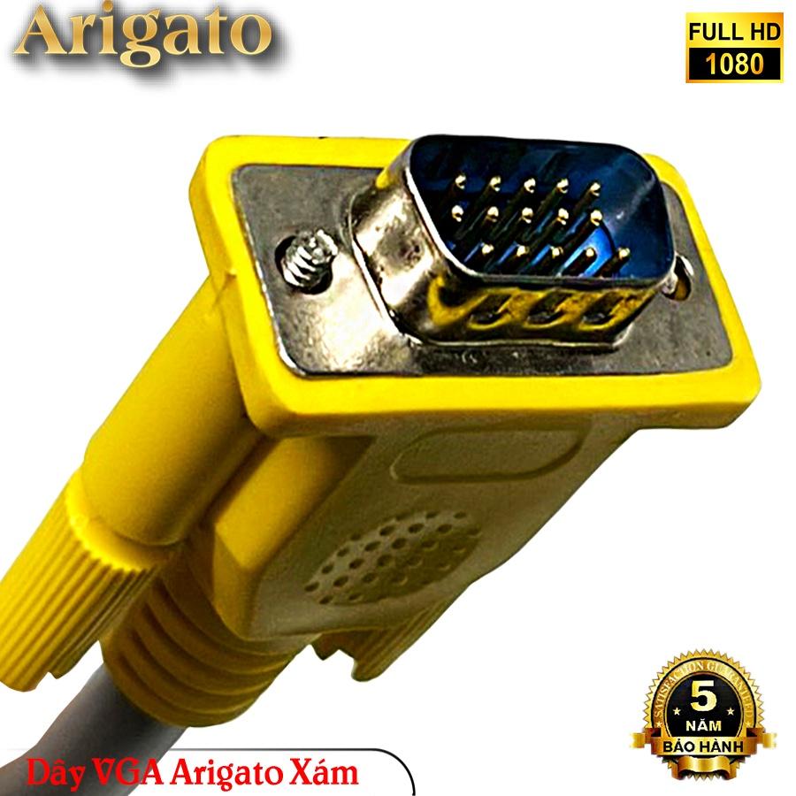 DÂY VGA  10m 15m 20m xám Arigato đảm bảo chất lượng bảo hành 6 tháng