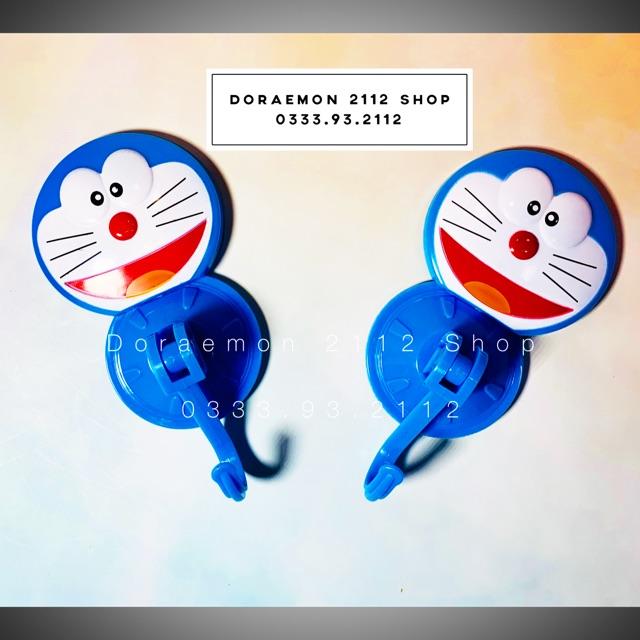 Bộ 2 Móc dán tường Doraemon dùng nhiều lần