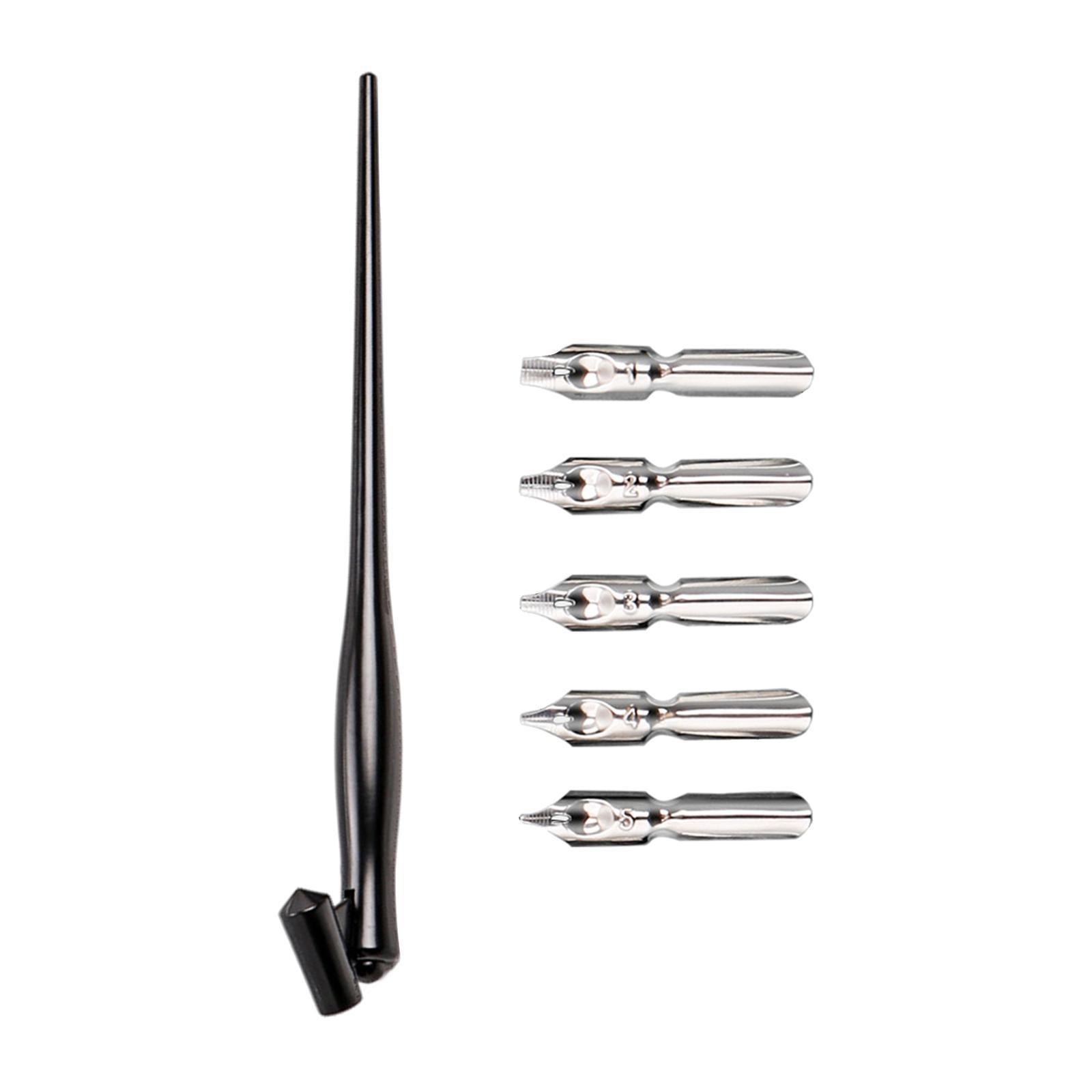 Pen Nibs Calligraphy Writing Cartoon Comic Drawing Dip Holder Supplies