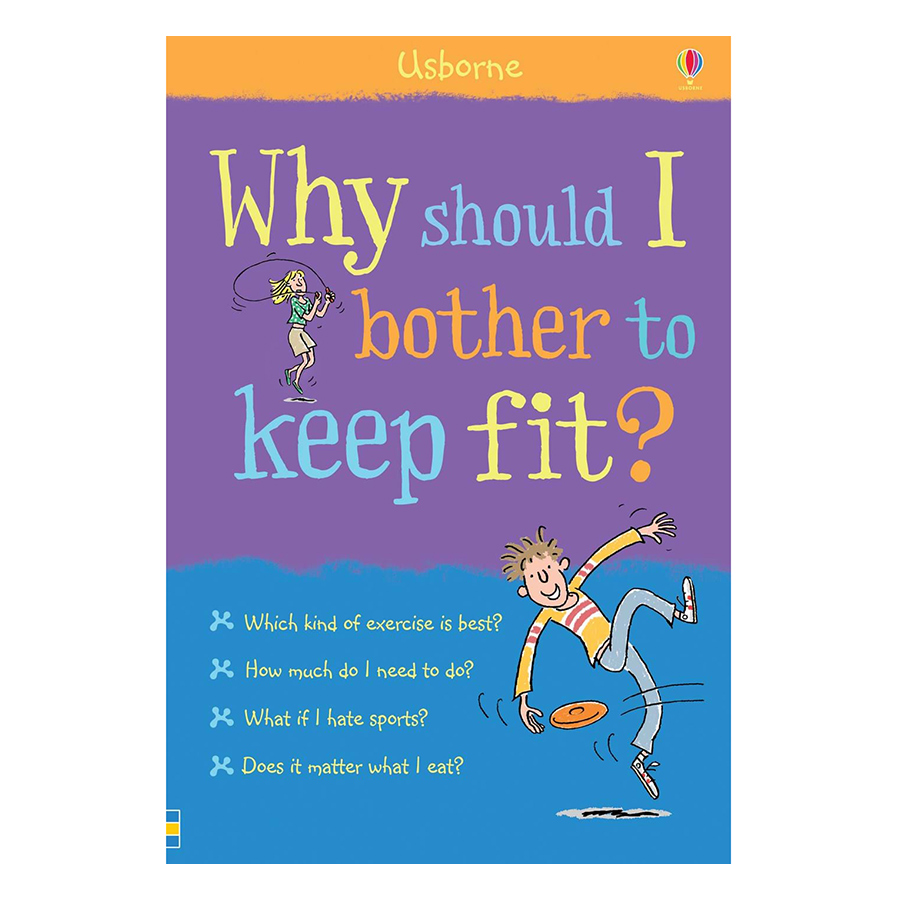 [Hàng thanh lý miễn đổi trả] Usborne Why should I bother to keep fit?