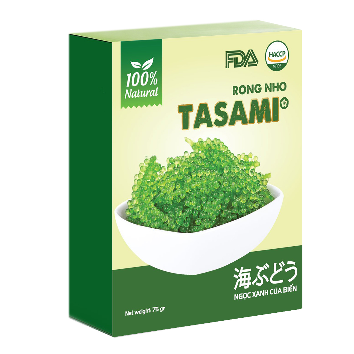 Rong Nho Tách Nước Tasami - Hộp 75g