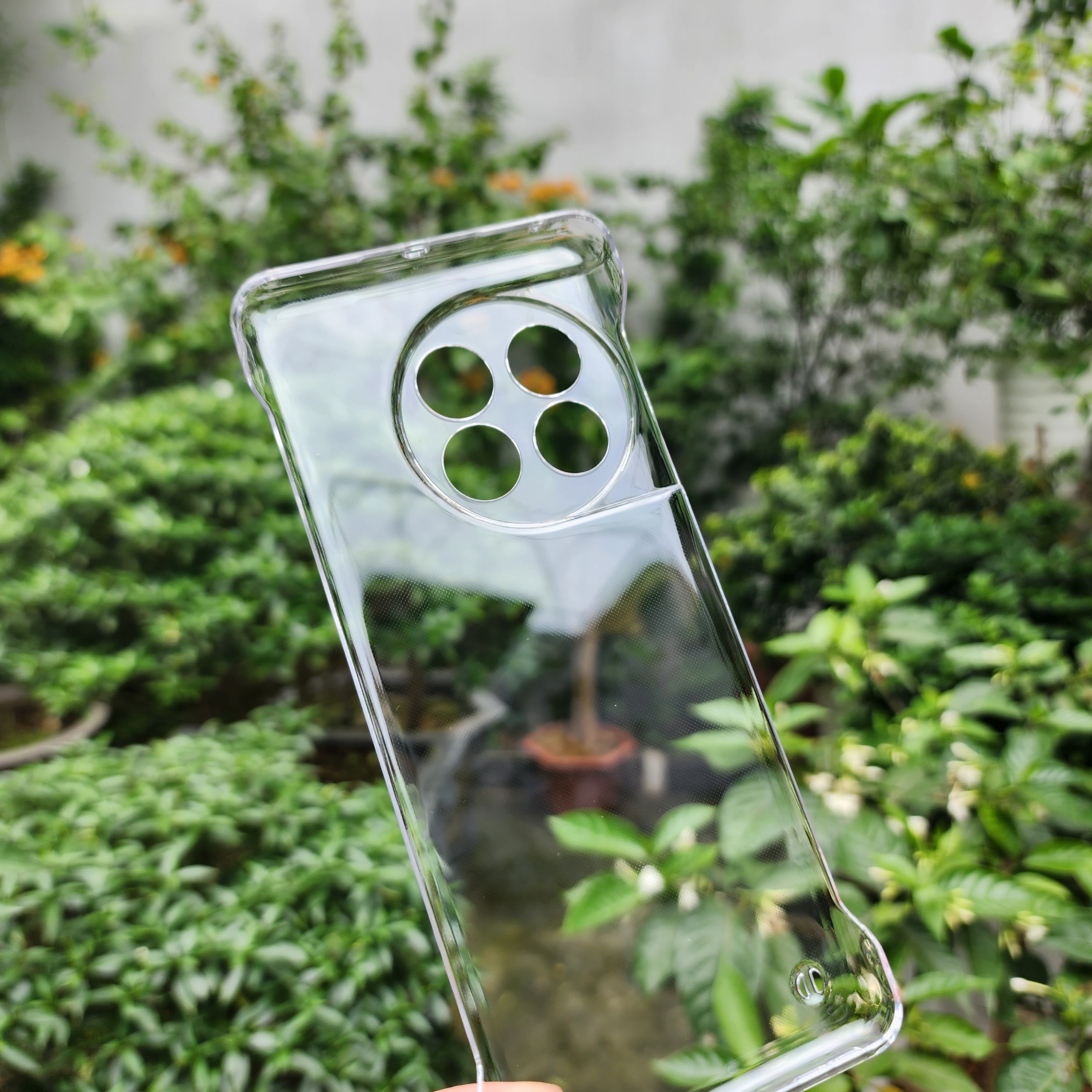 Ốp Lưng KHÔNG VIỀN Cho Oneplus 11, Oneplus 11R Trong Suốt, Nhựa PC Cứng Mỏng, Không Ố Vàng Bảo Vệ Camera.