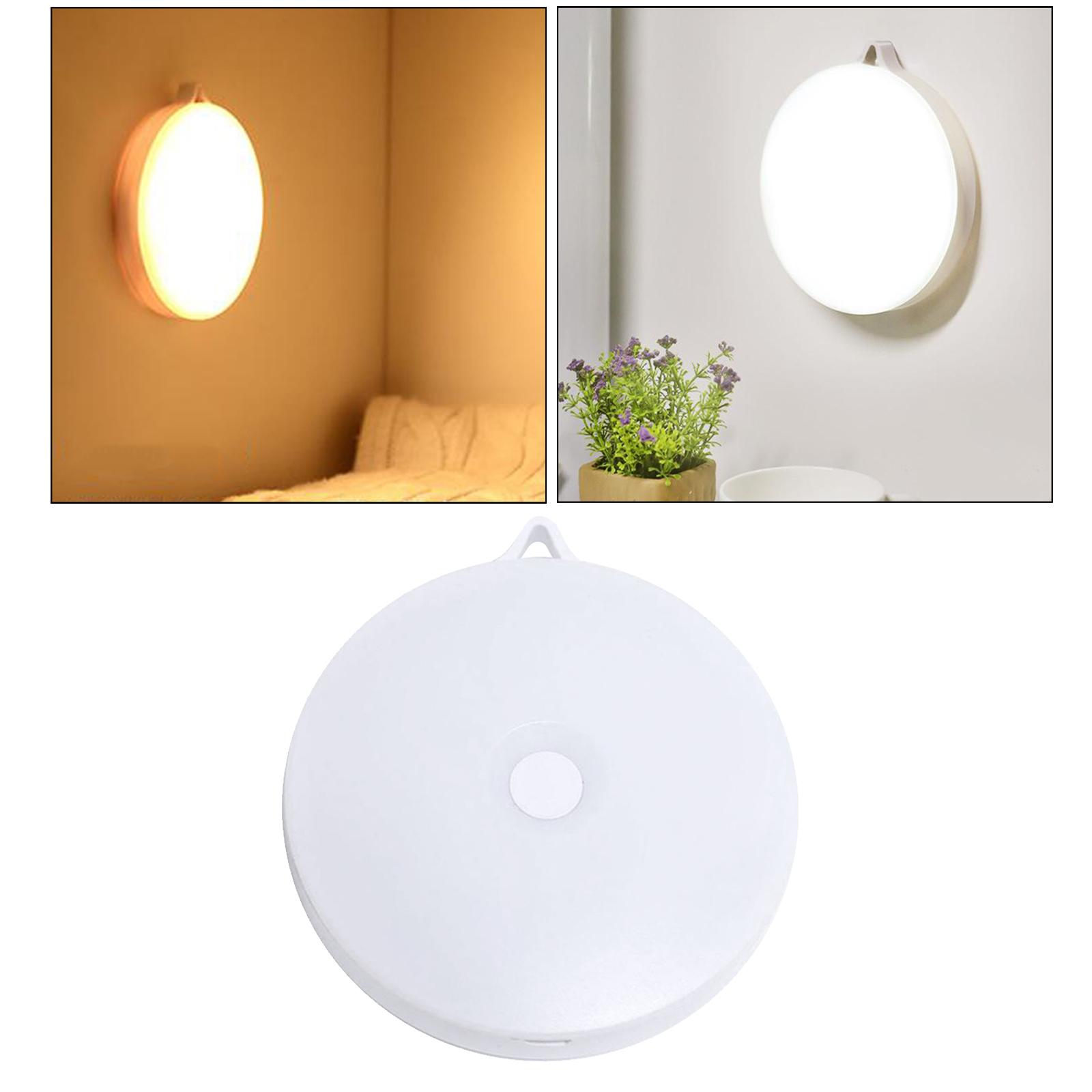 LED motion Sensor light USB rechargeable portable toliet night light magnetic stick hanging wall lamp for bedroom, kitchen, bathroom, kids room