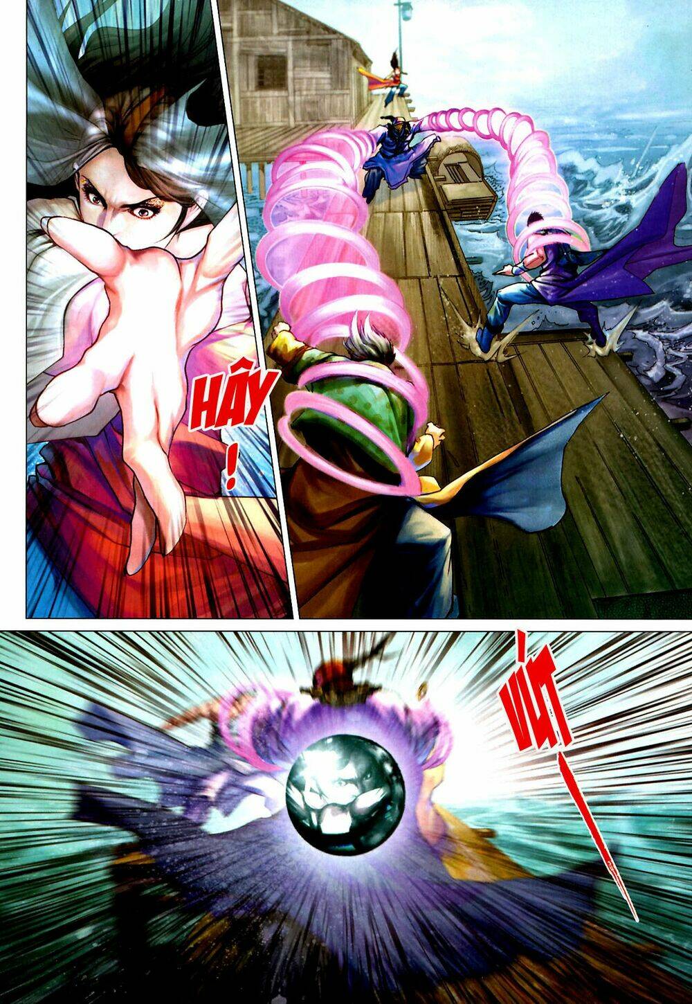 thần chưởng long kiếm phi chapter 22 25