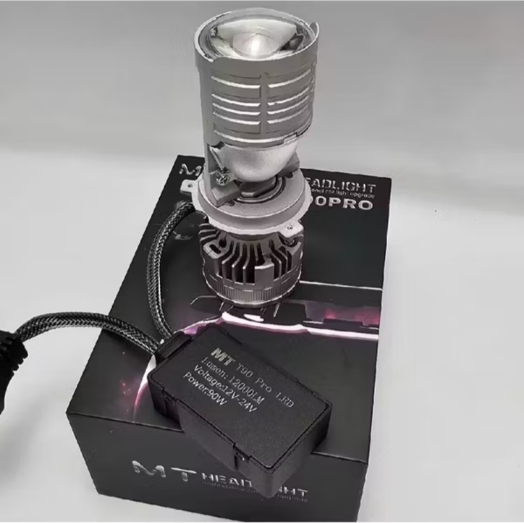 ĐÈN PHA LED MT90PORO CÔNG XUẤT 90W SIÊU SÁNG LẮP XE MÁY ÔTÔ MẪU MỚI RA