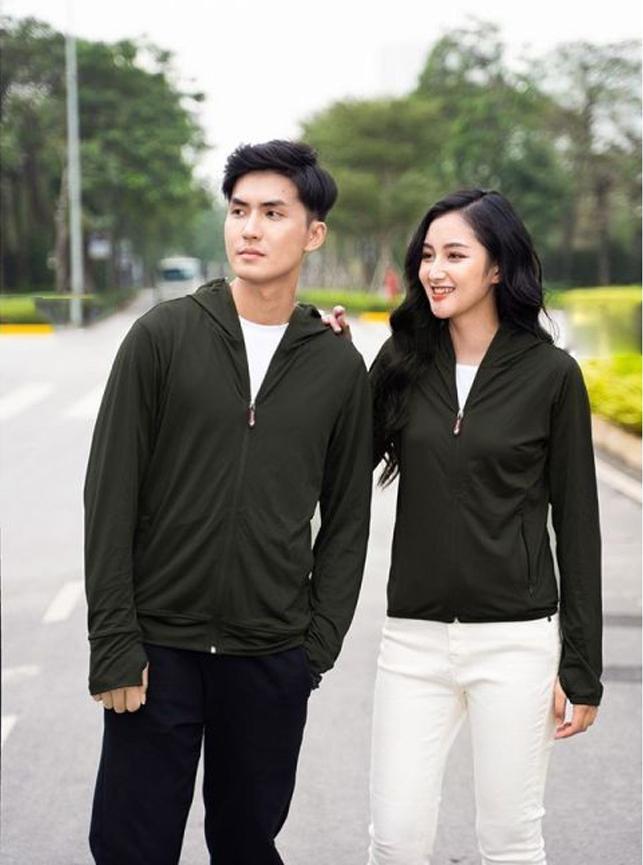 Áo Chống Nắng Nam Chất Đẹp UVDEN01 - Chống Nắng Đen