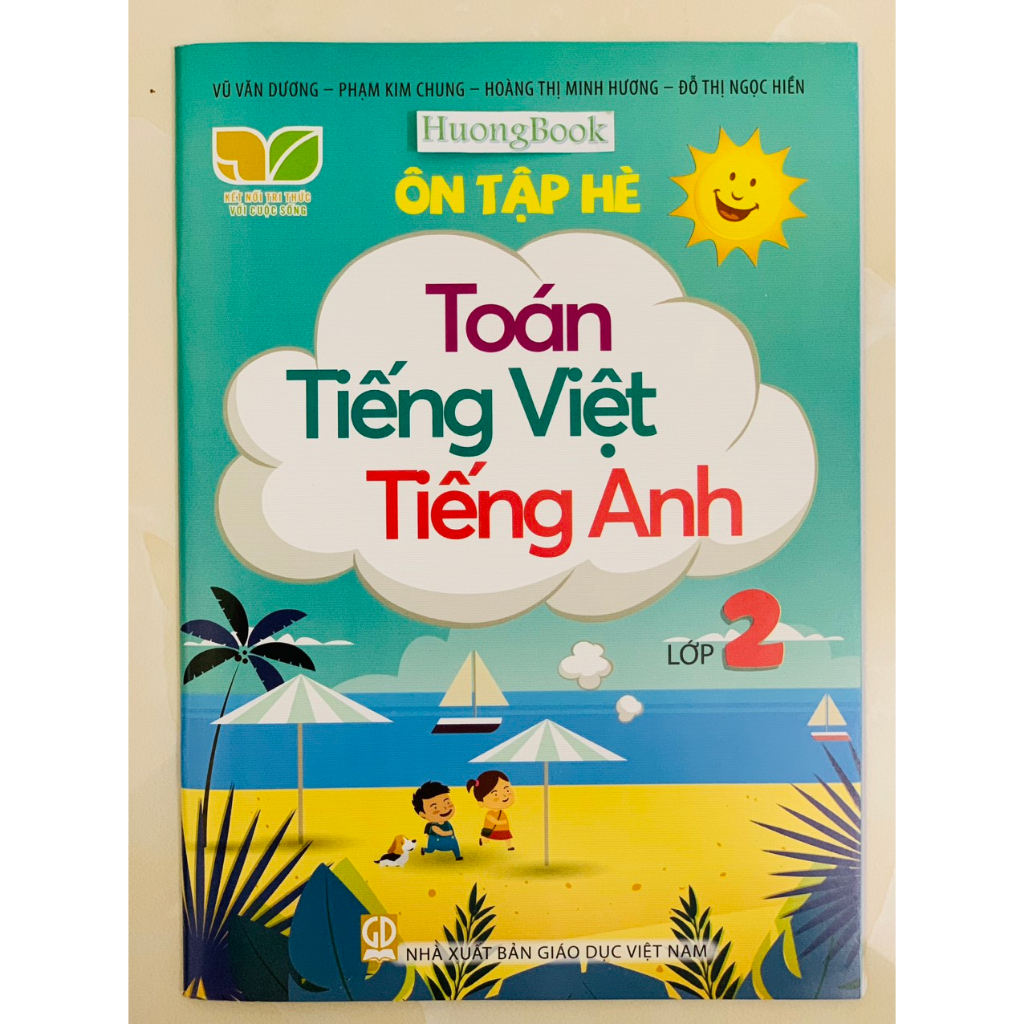 Sách - ôn tập hè toán tiếng việt tiếng anh lớp 2
