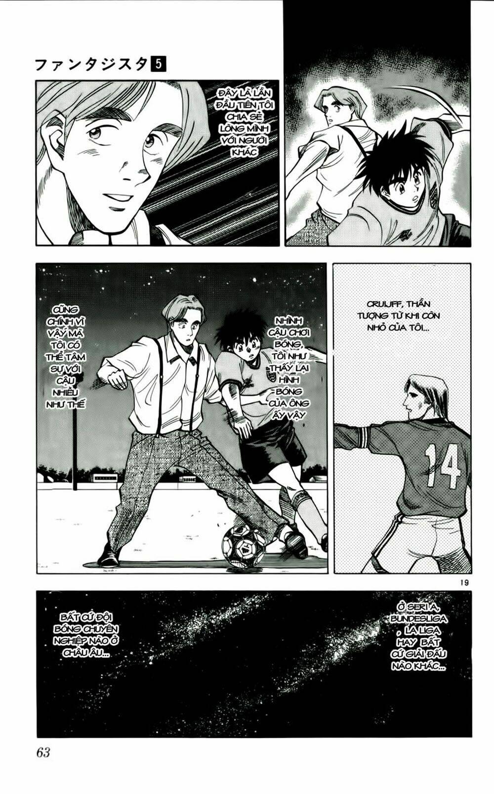 vũ điệu trên sân cỏ - fantasista chapter 38 19