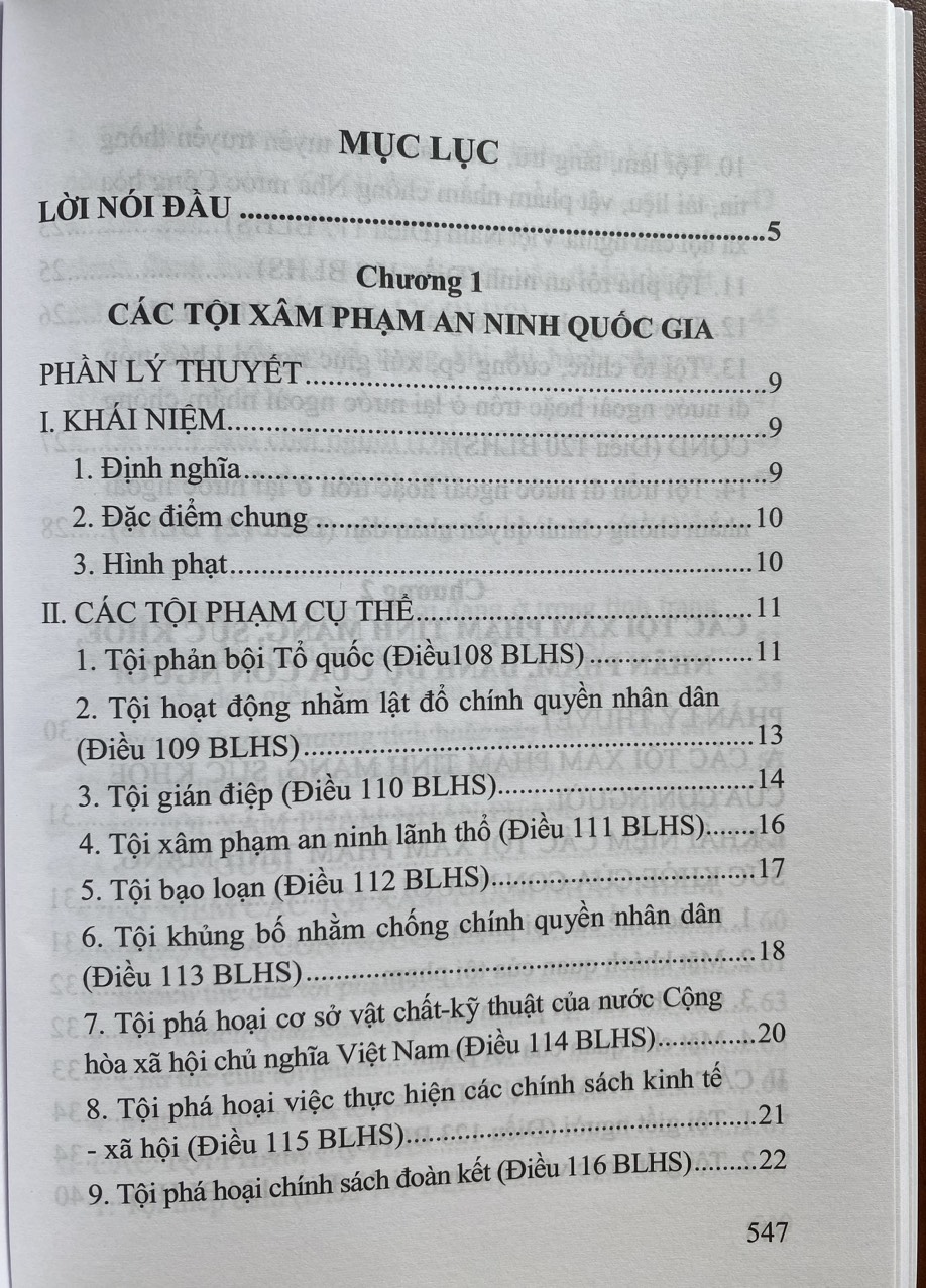 Hướng dẫn môn học Luật Hình Sự - Phần Các Tội Phạm