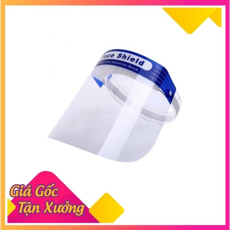 Kính che mặt trong suốt, kính bảo hộ chống bụi mịn và giọt bắn hiệu quả Face Shield