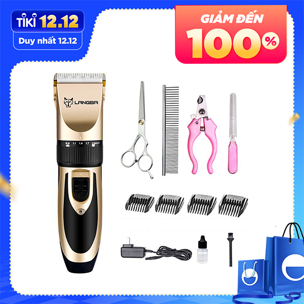 Bộ dụng cụ cắt tỉa lông cho thú cưng chuyên nghiệp