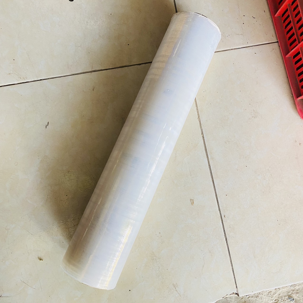 Màng PE khổ 50cm 3kg, màng PE quấn Pallet, quấn hàng hoá giá rẻ