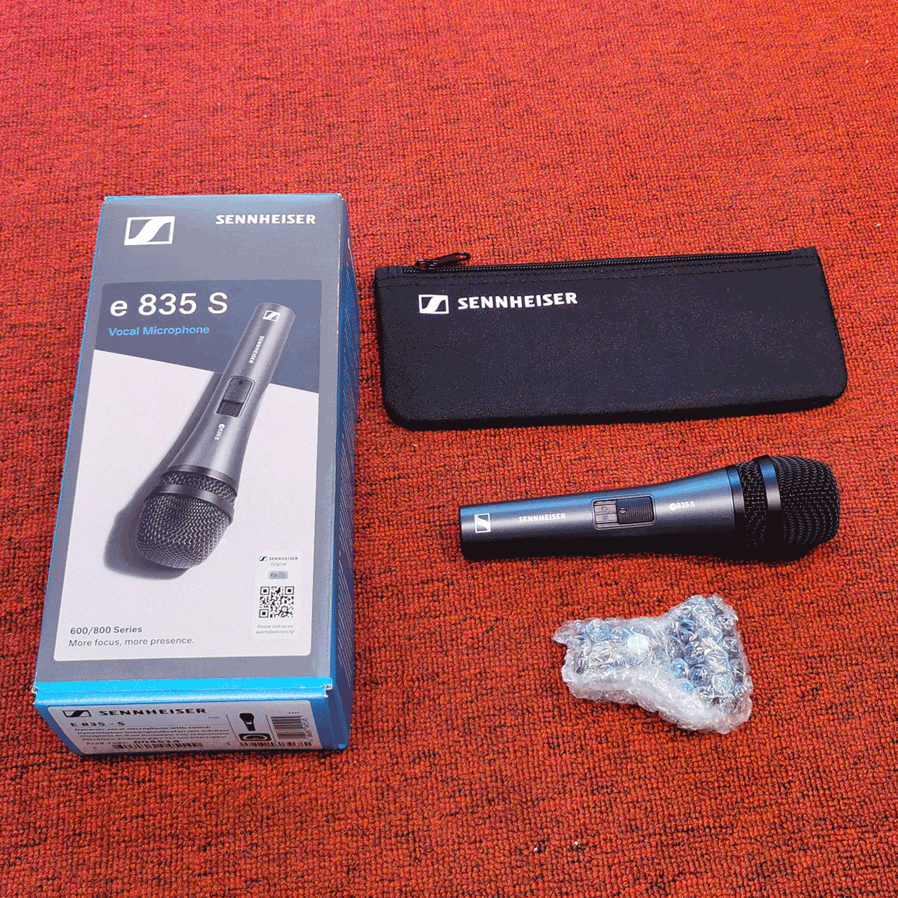 Micro Sennheiser có dây e835S - Hàng chính hãng