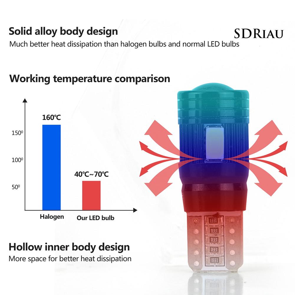 Bóng Đèn Led T10-6 Siêu Sáng Cho Xe Hơi