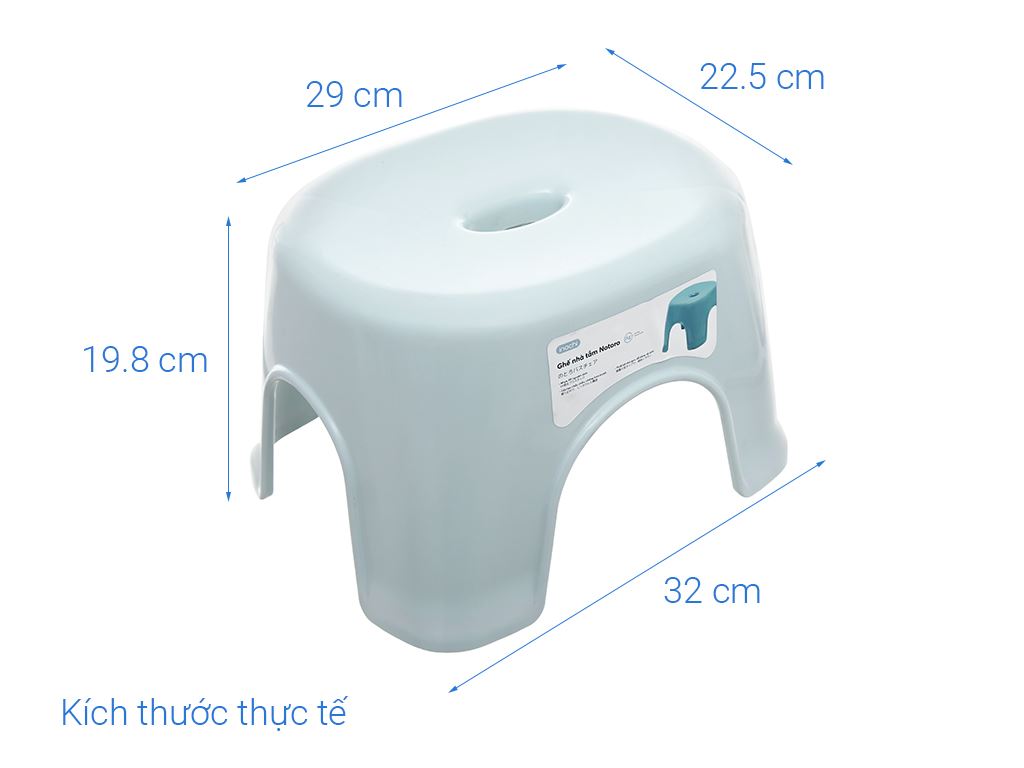 Ghế nhà tắm Notoro - Giao màu ngẫu nhiên
