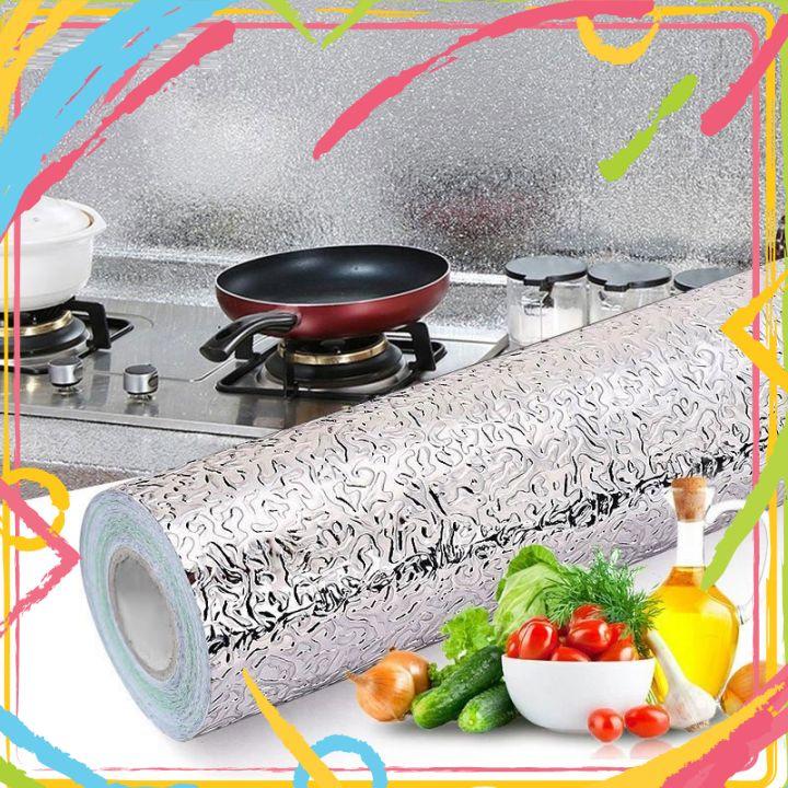 GIẤY BẠC DÁN BẾP TRÁNG NHÔM CÁCH NHIỆT CHỐNG THẤM NƯỚC DẦU MỠ