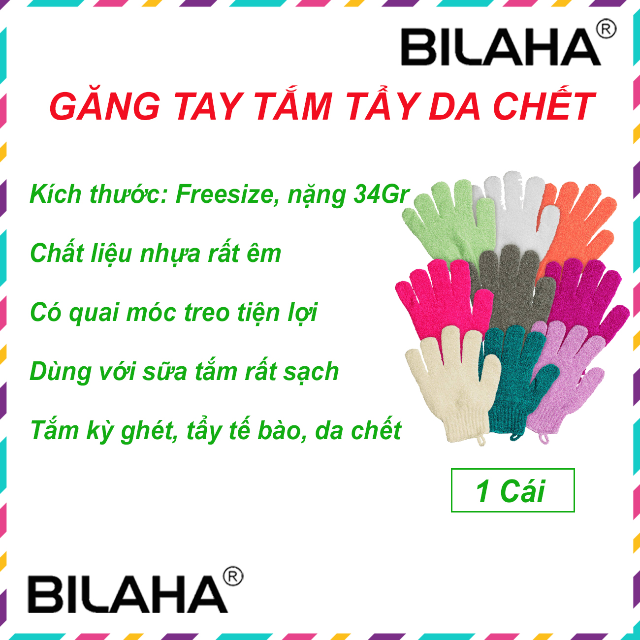 Bàn Chải Cọ Da Khô, Tẩy Da Chết Body, Gậy Chà Da Khi Tắm Massage Body Cực Đã - Loại Tháo Rời