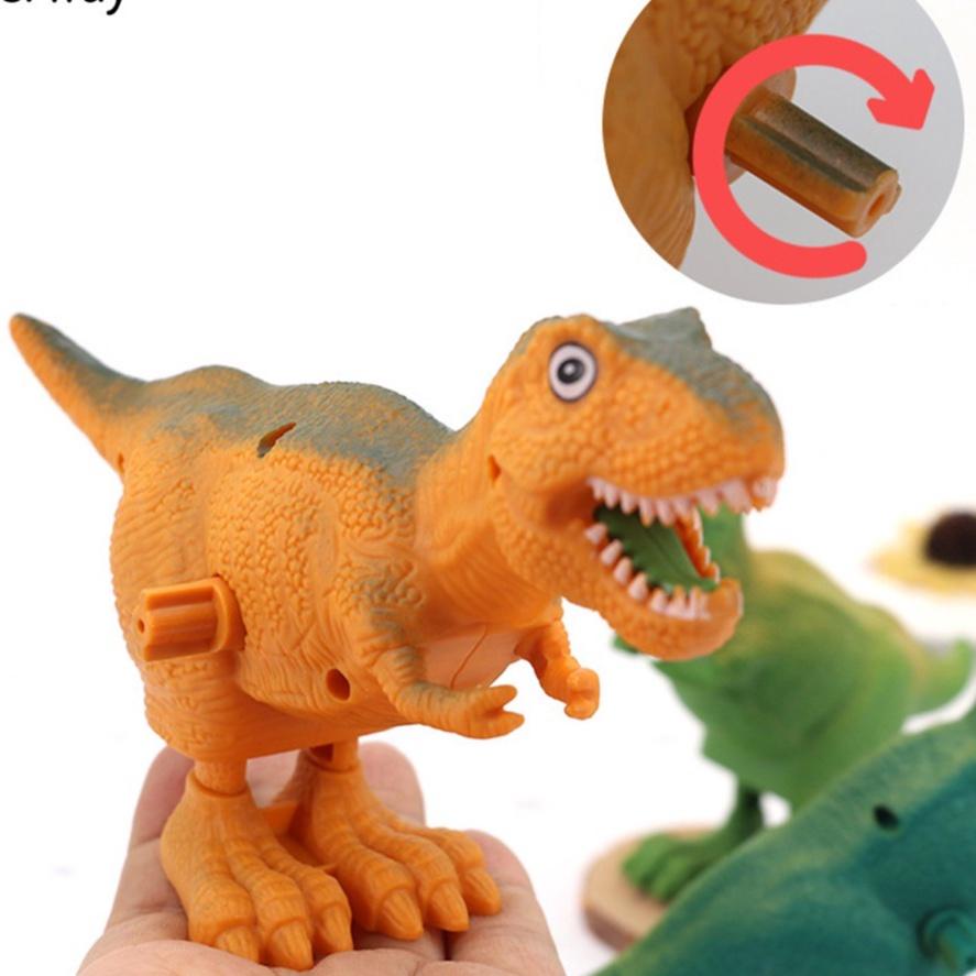 Đồ chơi trẻ em khủng long nhảy Tyrannosaurus Khủng long nhảy vặn dây cót