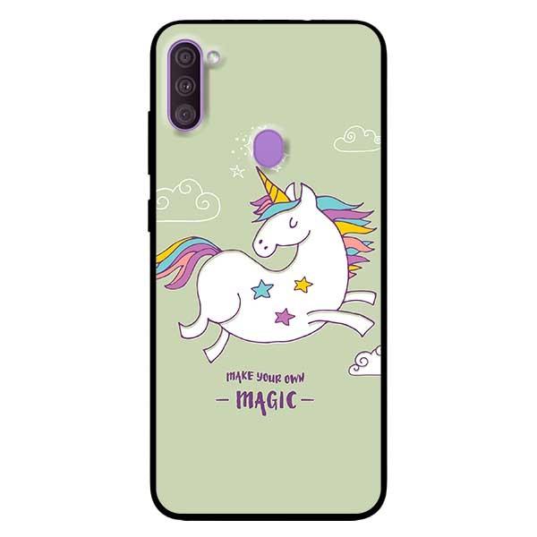 Ốp lưng dành cho Samsung A10 - A10s - A11 mẫu Ngựa Nền Xanh Magic