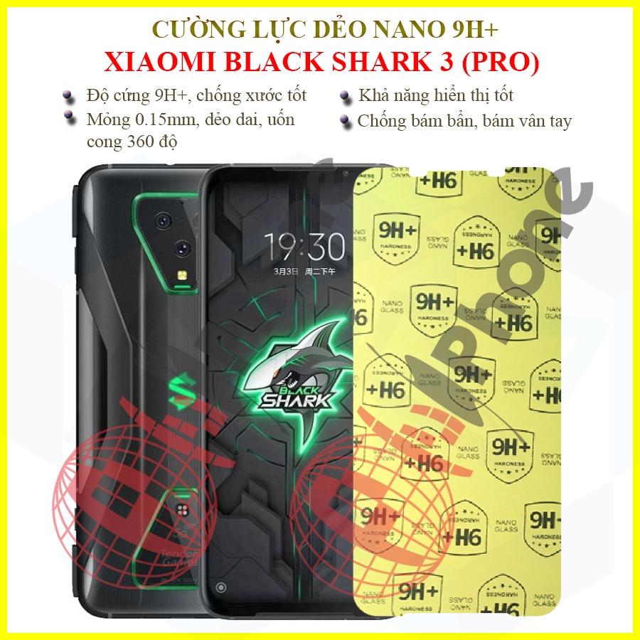 Dán cường lực dẻo nano dành cho Xiaomi Black Shark 3, Black shark 3 Pro