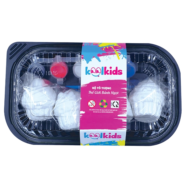 Bộ Tô Tượng Thế Giới Bánh Ngọt Kool Kids KK-001