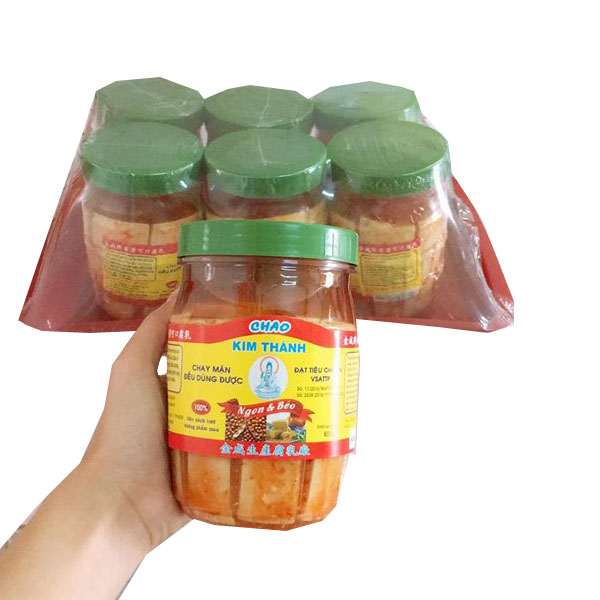 Chao Kim Thành ngon béo 650g lốc 6 hũ