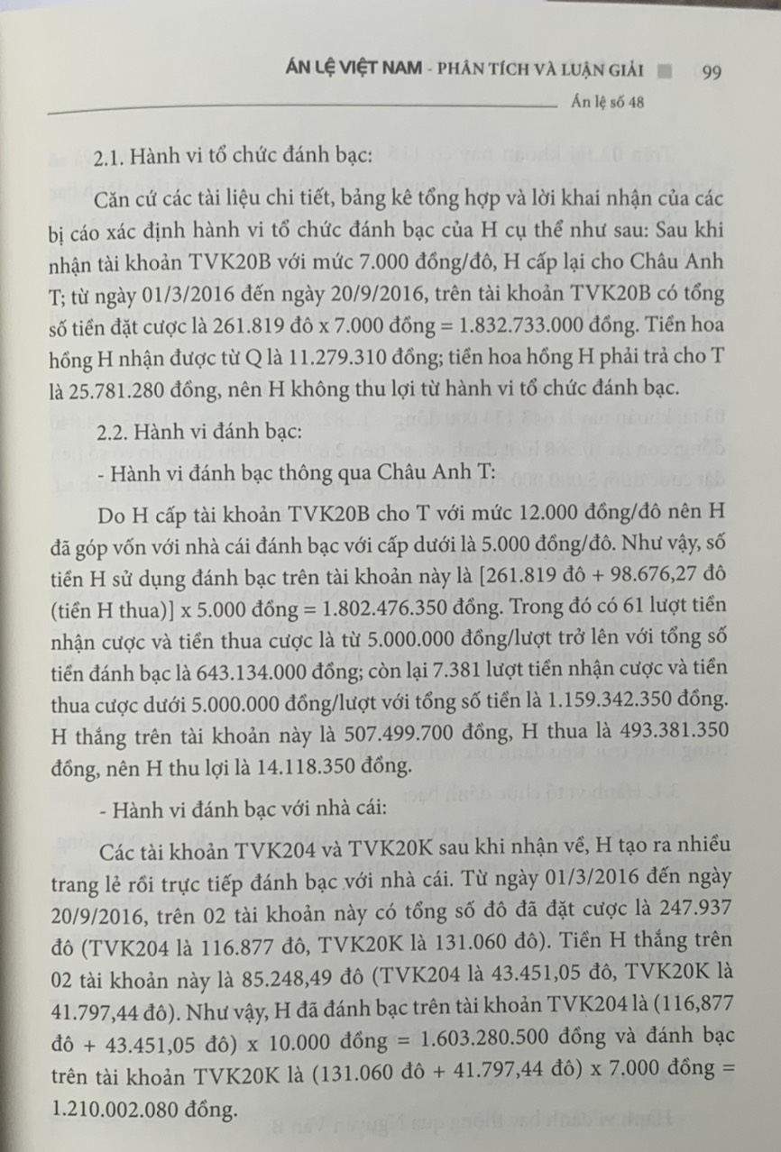 Án lệ Việt Nam - Phân tích và luận giải (Tập 2: từ án lệ 44 đến án lệ 70)