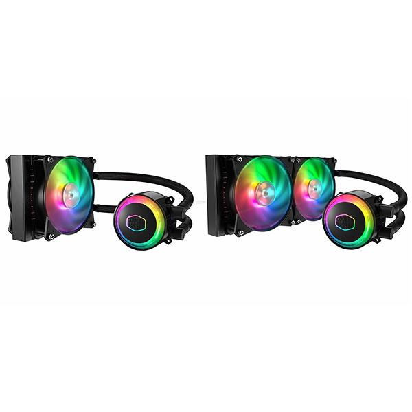 Tản nhiệt nước CPU Cooler Master MasterLiquid ML120R RGB - Hàng Chính Hãng