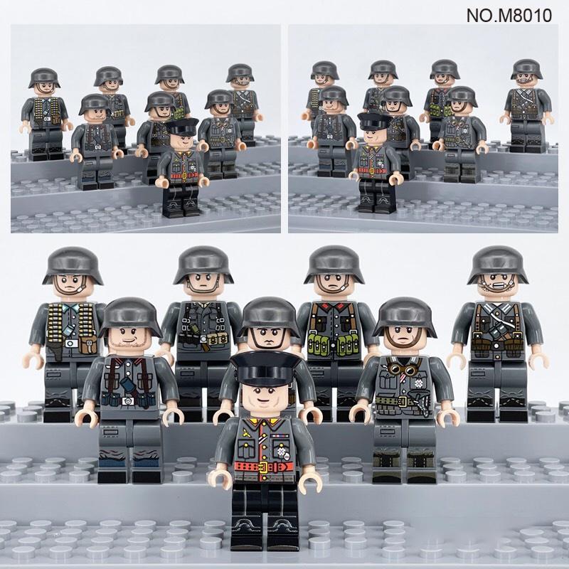 Minifigures Linh Đức Thế Chiến II, Bộ Sưu Tập Minifigures, Đồ chơi Lắp ráp, ghép hình