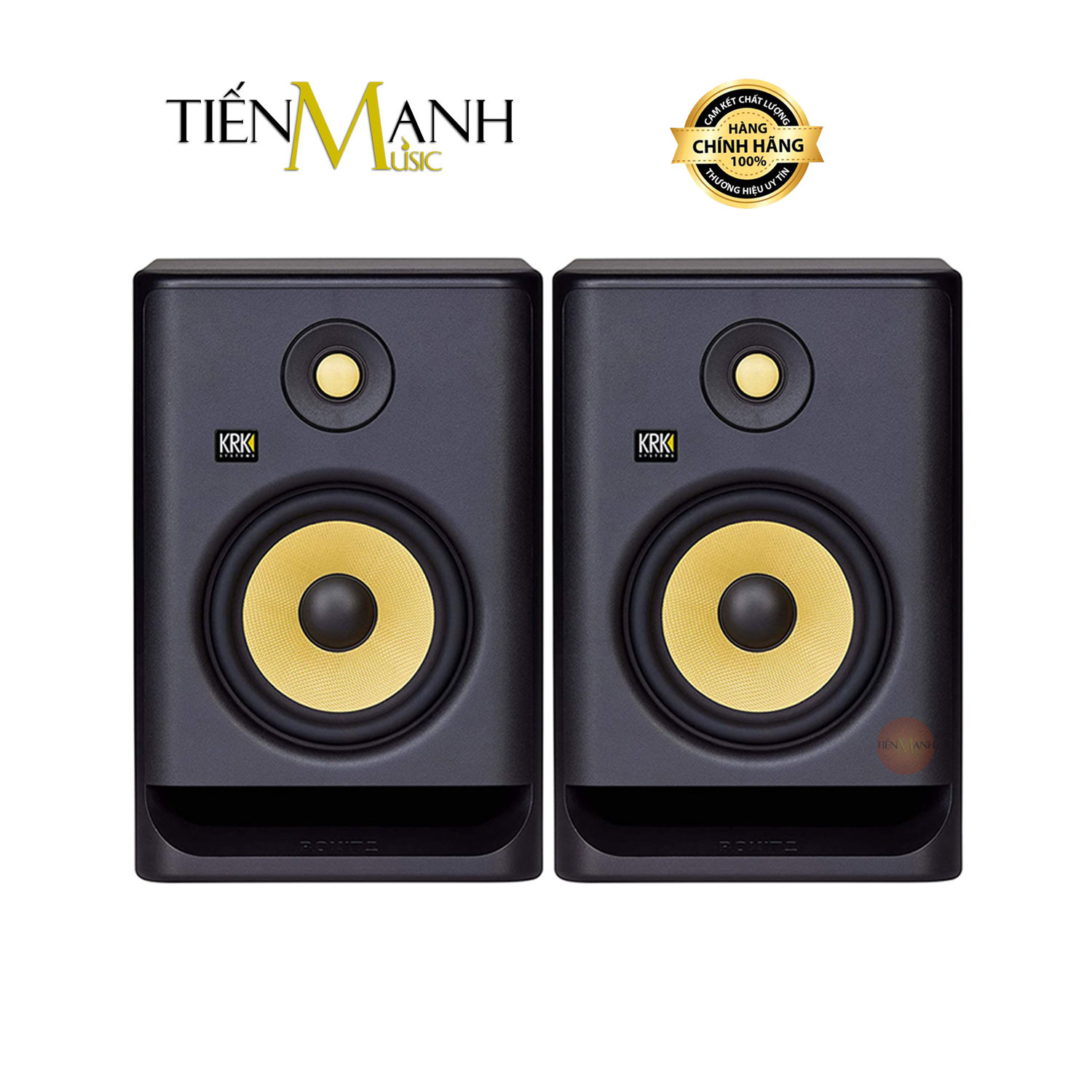 Loa Kiểm Âm KRK Rokit RP7G4 Powered 7 RP7 G4 Studio Monitor Speaker Nghe Nhạc 7G4 Hàng Chính Hãng - Kèm Móng Gẩy DreamMaker
