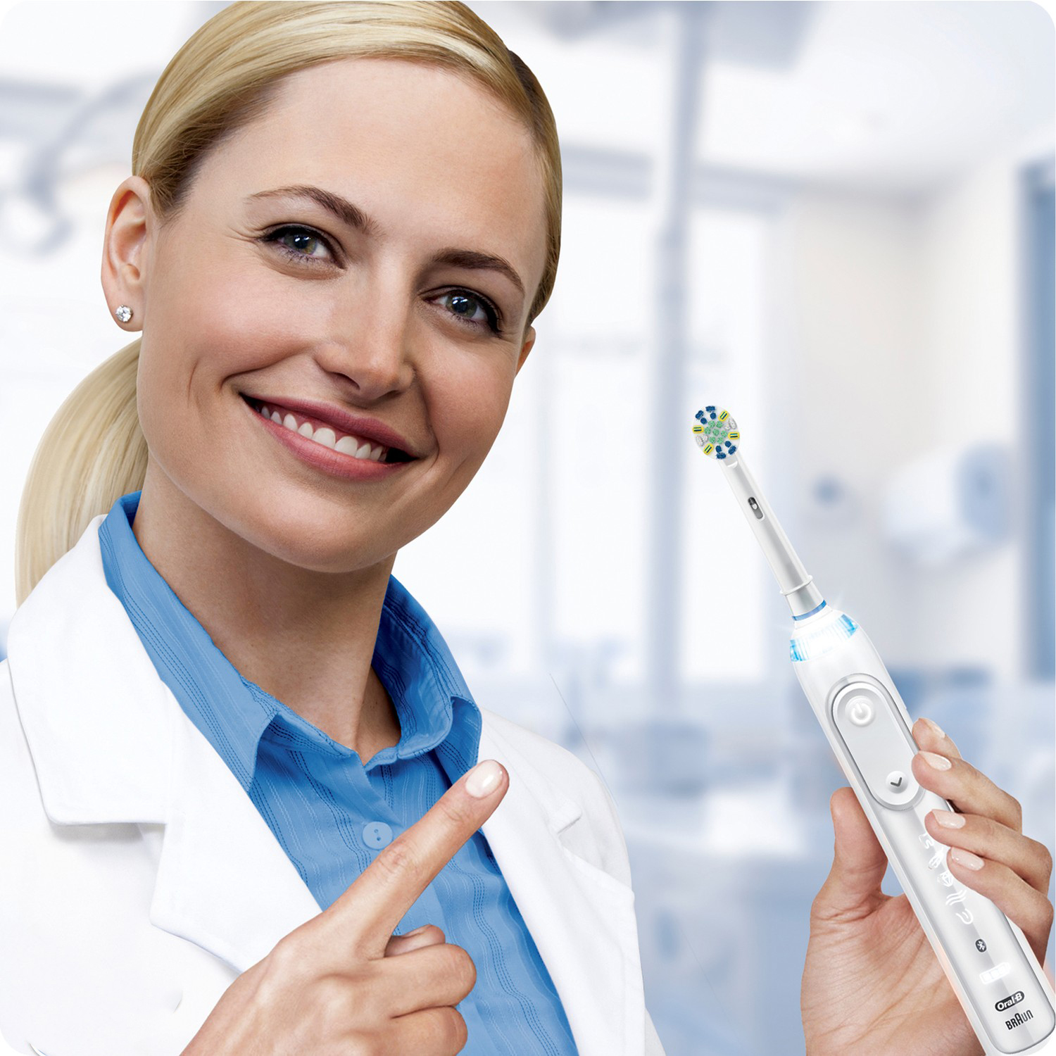 Cho máy Oral B Braun, bộ 4 Đầu Bàn Chải đánh răng điện thay thế MIHOCO EB28-P New Sensitive, làm sạch răng, cho nướu nhạy cảm, BỊ VIÊM