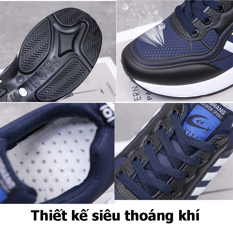 Giày Sneaker 57 - Giày Thể Thao Nam Thời Trang - Mẫu Mới Thiết Kế Năng Động, Thích Hợp Đi Chơi, Đi Học, Đi làm - Đủ Size Từ 39-44 - Hàng Cao Cấp Chuẩn Form