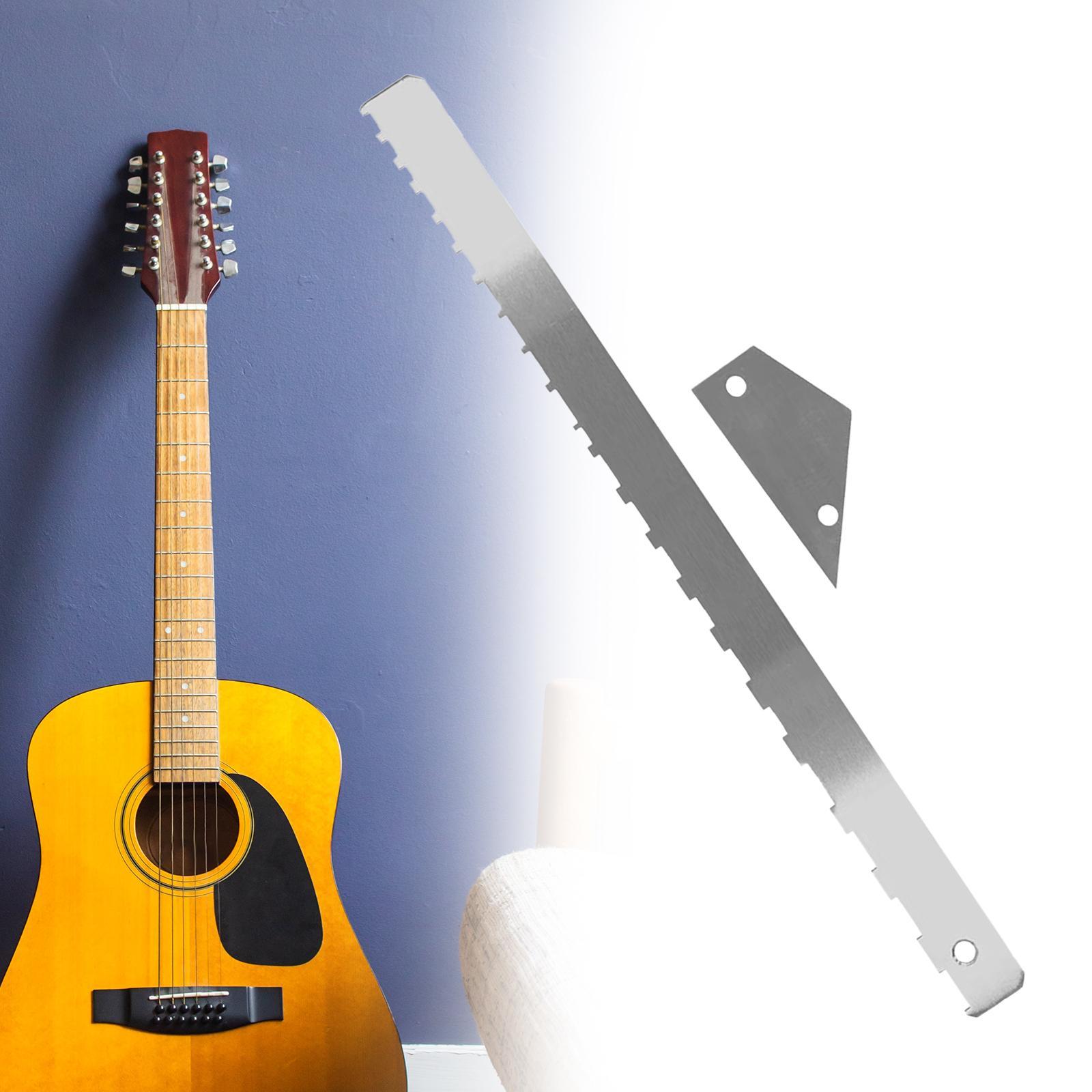 Guitar Neck  Ruler Durable Luthiers String Action Ruler for Bass Guitar