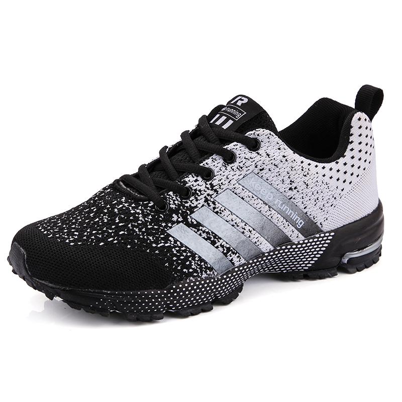 Mới Nam Golf Size Lớn 35-48 Trọng Lượng Nhẹ Đi Giày Người Chơi Golf Ngoài Trời Thoáng Giày Sang Trọng Nam Giày Color: BaiHei Shoe Size: 37