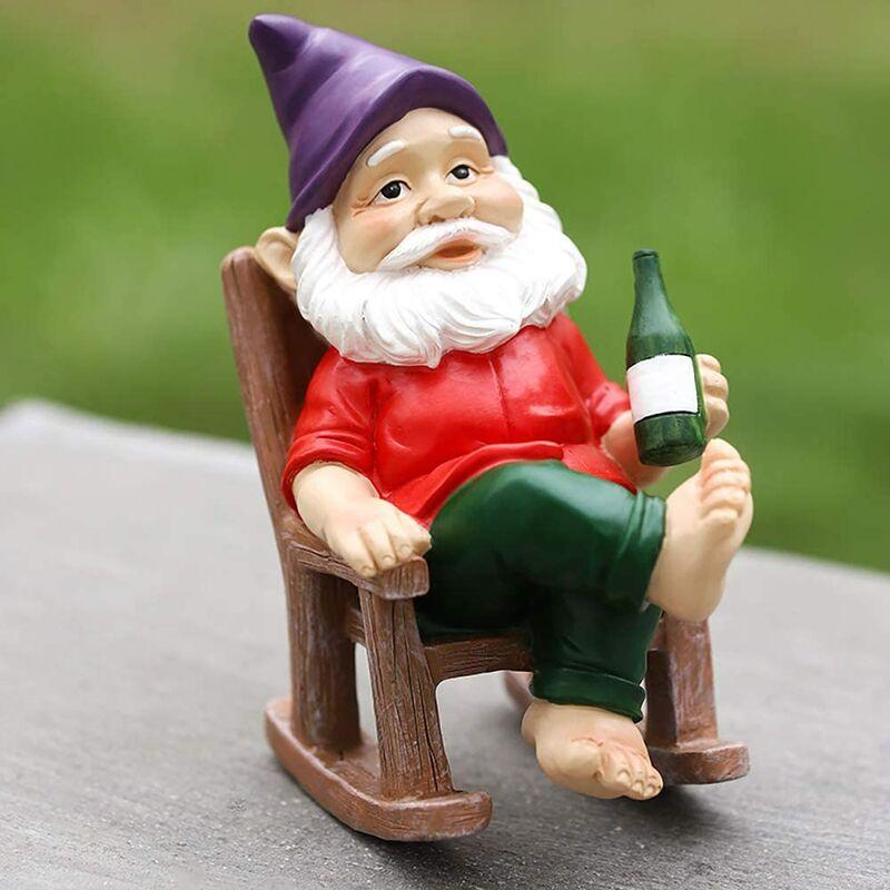 Trang Trí Sân Vườn Giáng Sinh Với Tượng Vườn Nhựa Hài Hước Khu Vườn Gnome Cho Khu Vườn Gia Đình Ngoài Trời Trẻ Em Bé Trai Bé Gái