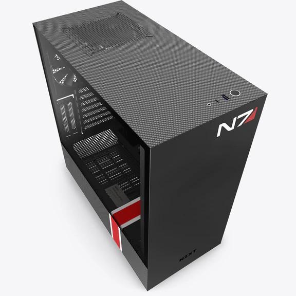 Vỏ Case Máy Tính NZXT H510i Mass Effect - Matte Black - Hàng Chính Hãng