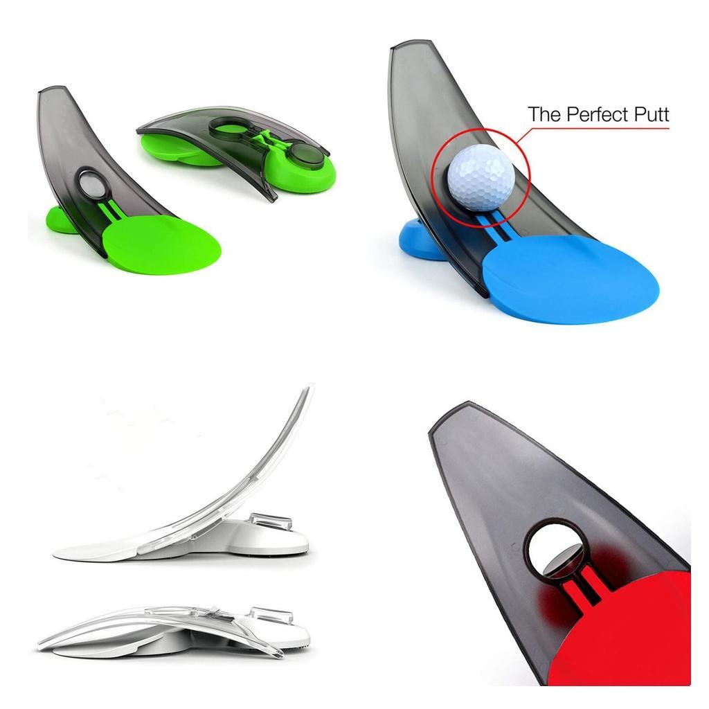Foldable Putt Training Aid Golf Putting Training Tool Indoor Outdoor